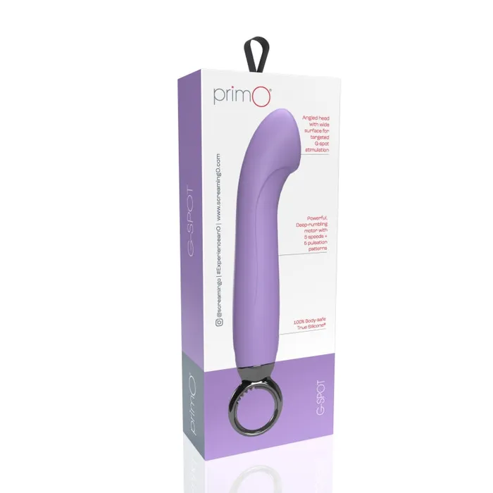 Screaming O Female Sex Toys | Primo G-Spot Rechargeable Vibrator - Lilac Screaming O Female Sex Toys | Primo G-Spot Rechargeable Vibrator - Lilac