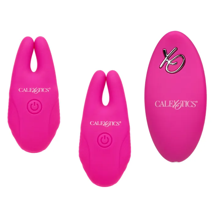 Silicone Remote Nipple Clamps Pink Sale Specials Anal