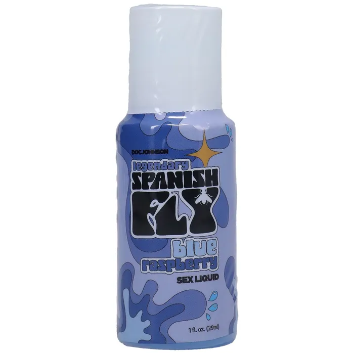 Spanish Fly Sex Drops Blue Raspberry 1 Oz Doc Johnson Vibrators