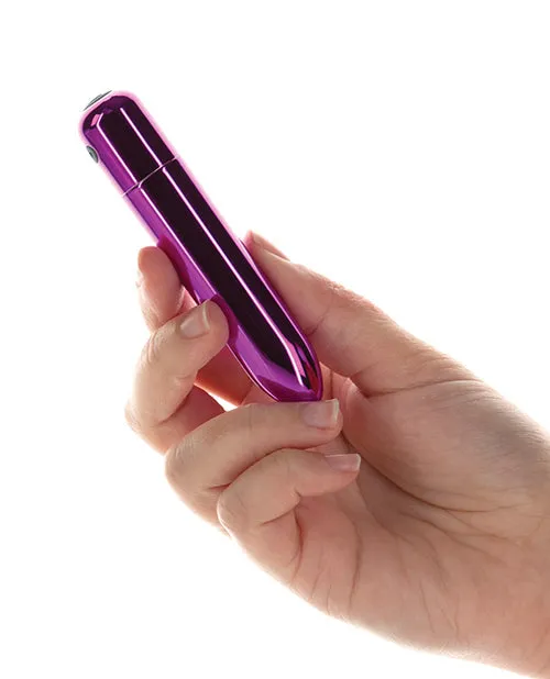 The Rose Pink Rechargeable Suction Bullet Vibrator | BMS Female Sex Toys