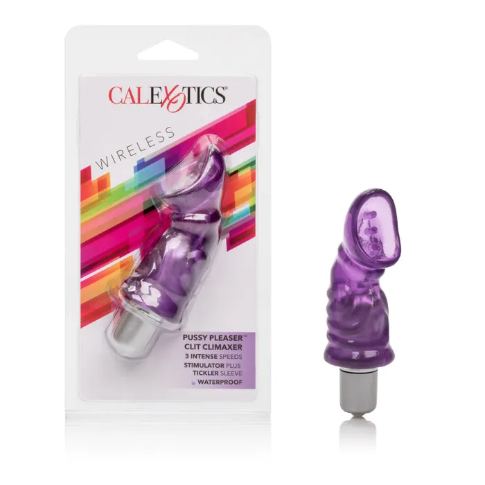 Vibrators CalExotics Pussy Pleaser Clit Climax Purple