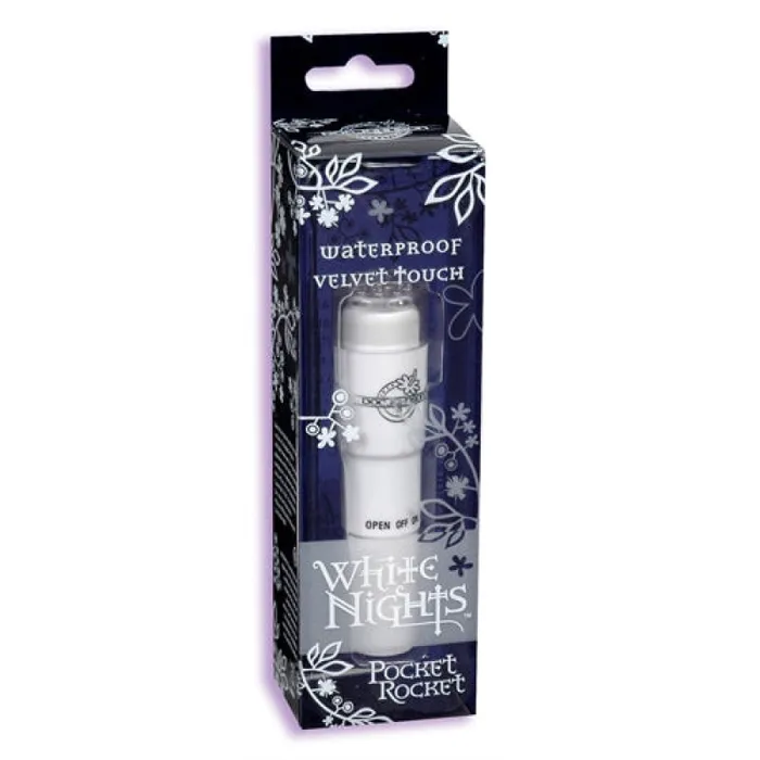 Vibrators Doc Johnson White Nights Pocket Rocket White