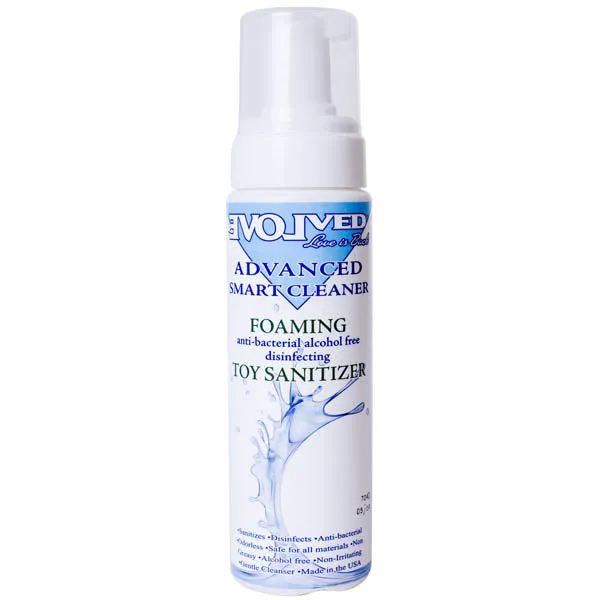 Vibrators Evolved Advanced Smart Cleaner Foaming Toy Sanitiser 237 ml 8 oz Bottle Vibrators Evolved Advanced Smart Cleaner Foaming Toy Sanitiser 237 ml 8 oz Bottle
