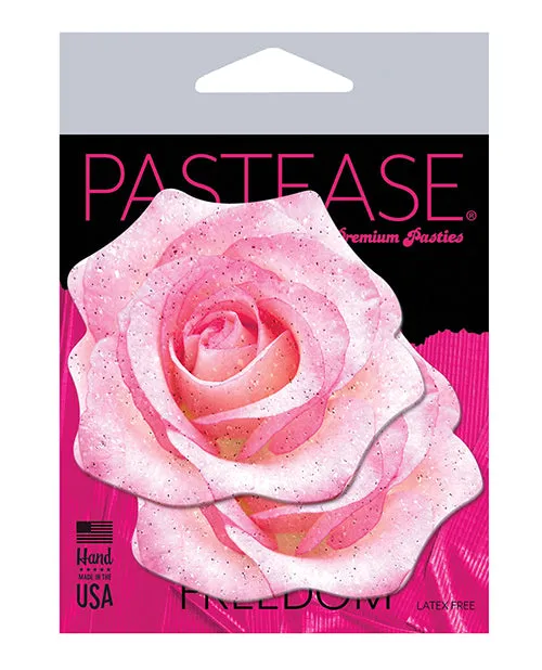 Vibrators Pastease Pastease Premium Glitter Velvet Blooming Rose Os