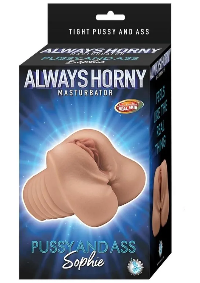 Always Horny Male Sex Toys Always Horny Realistic Sophie Pussy and Ass Masturbator