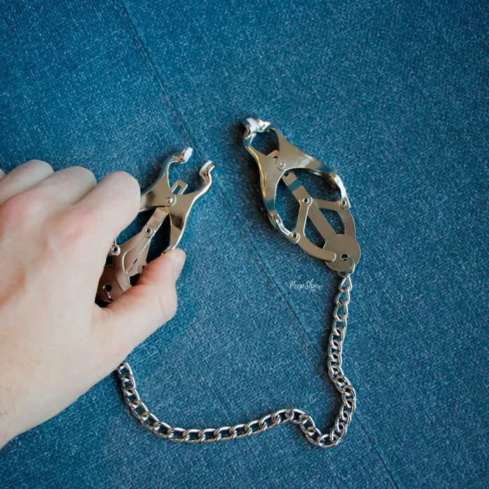 Anal Endurance Silver Butterfly Clamps Spartacus