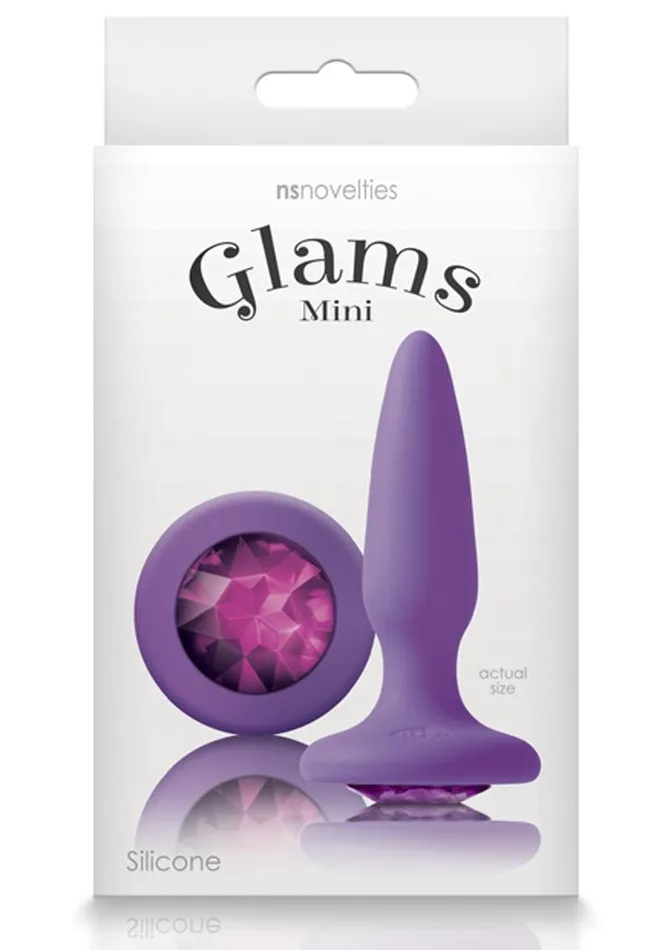 Anal Glams Glams Mini Silicone Butt Plug Anal Glams Glams Mini Silicone Butt Plug
