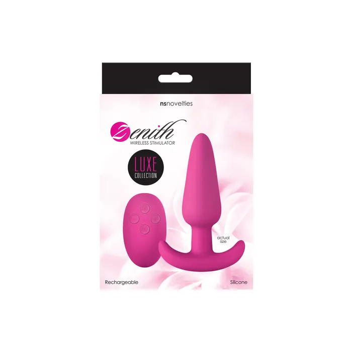 Anal nsnovelties Luxe Zenith Wireless Plug Pink