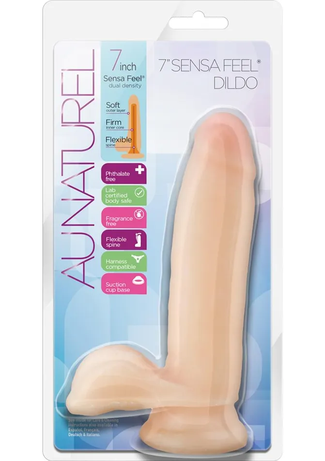 Au Naturel Au Naturel Sensa Feel Dildo with Balls Female Sex Toys