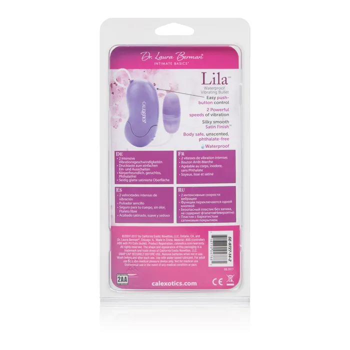 Berman Initmate Basics Lila Vibe California Exotic Vibrators