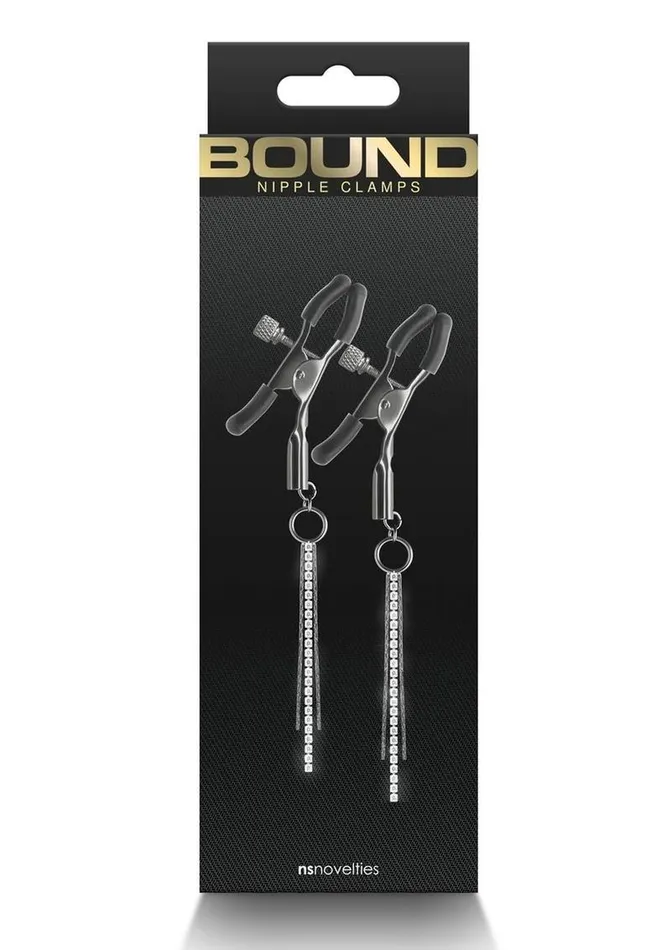 Bound Nipple Clamps D3 Bound Nipple Clitoral Toys