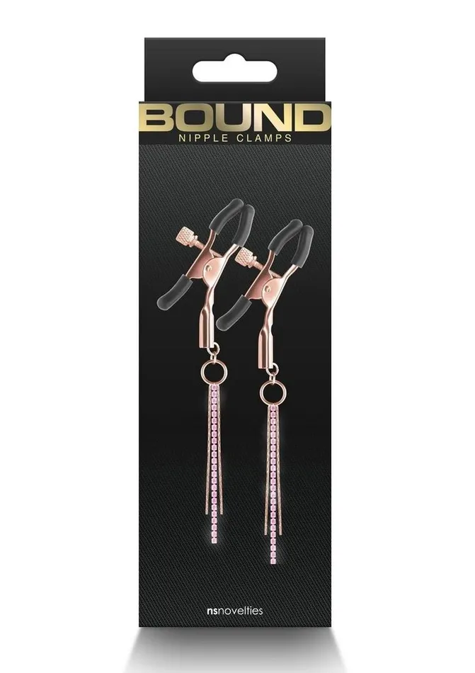 Bound Nipple Clamps D3 Bound Nipple Clitoral Toys