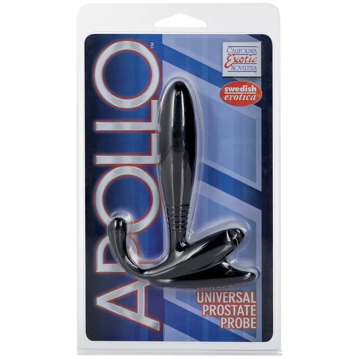 CalExotics Anal Apollo Universal Prostate Probe Black