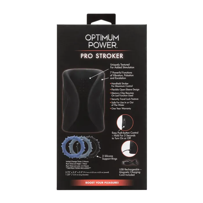 CalExotics Optimum Power Pro Stroker Male Sex Toys