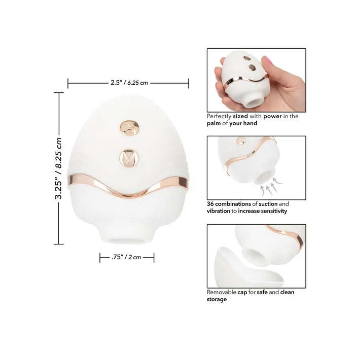 CalExotics Vibrators Empowered Palm Pleasure Goddess