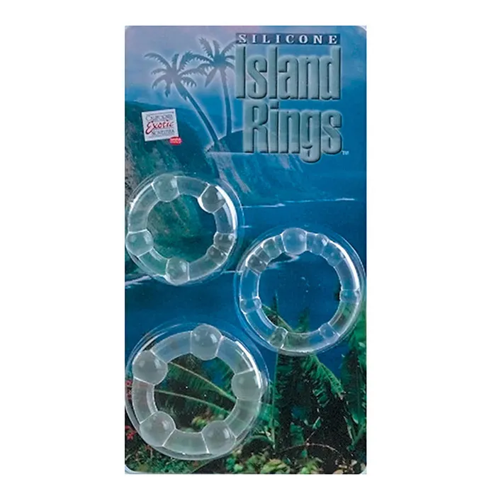 California Exotic California Exotic Island Rings Clear Dildos
