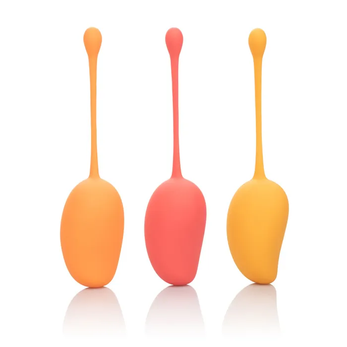 California Exotic Female Sex Toys Kegel Training Set Mango