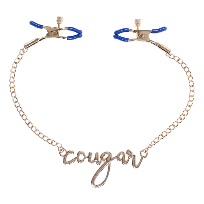 Cougar Padded Nipple Clamps Sportsheets Nipple Clitoral Toys