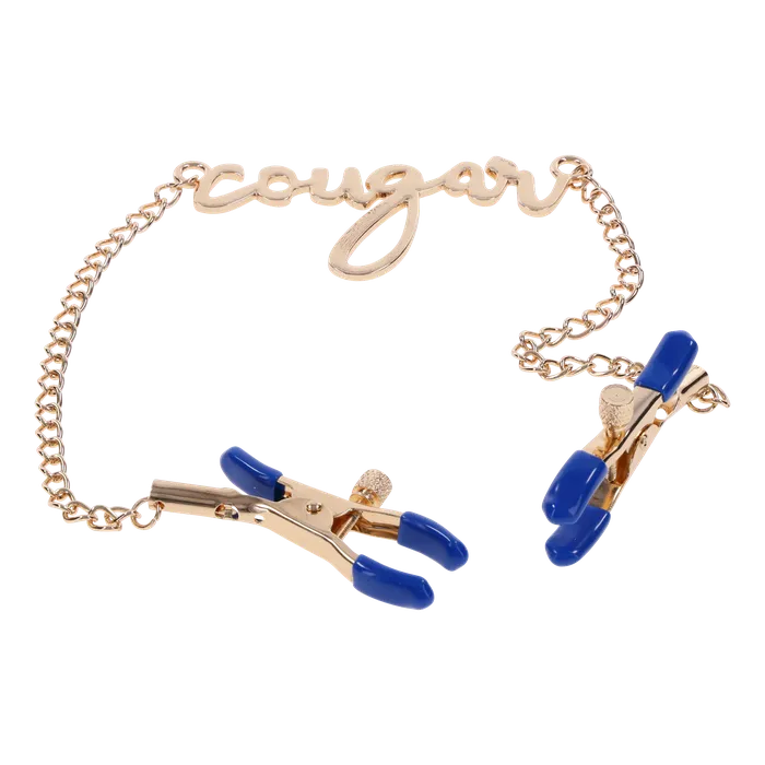 Cougar Padded Nipple Clamps Sportsheets Nipple Clitoral Toys