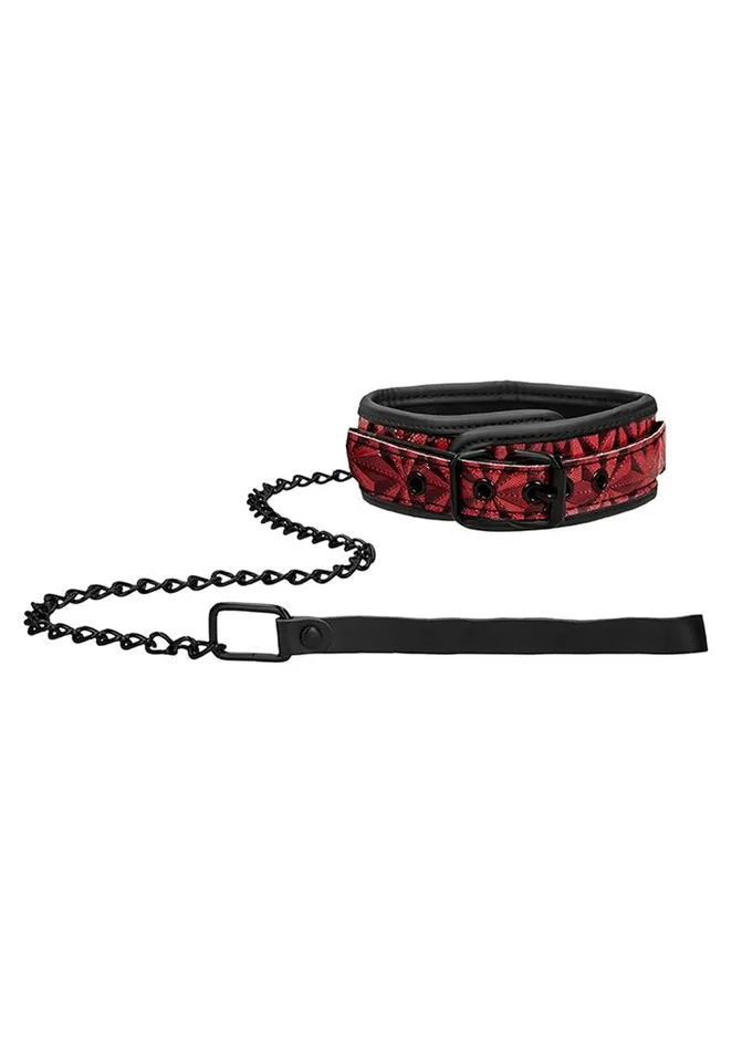 Couples Ouch Luxury Collar with Leash Ouch