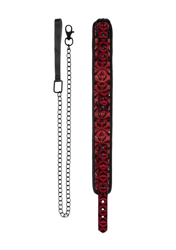 Couples Ouch Luxury Collar with Leash Ouch