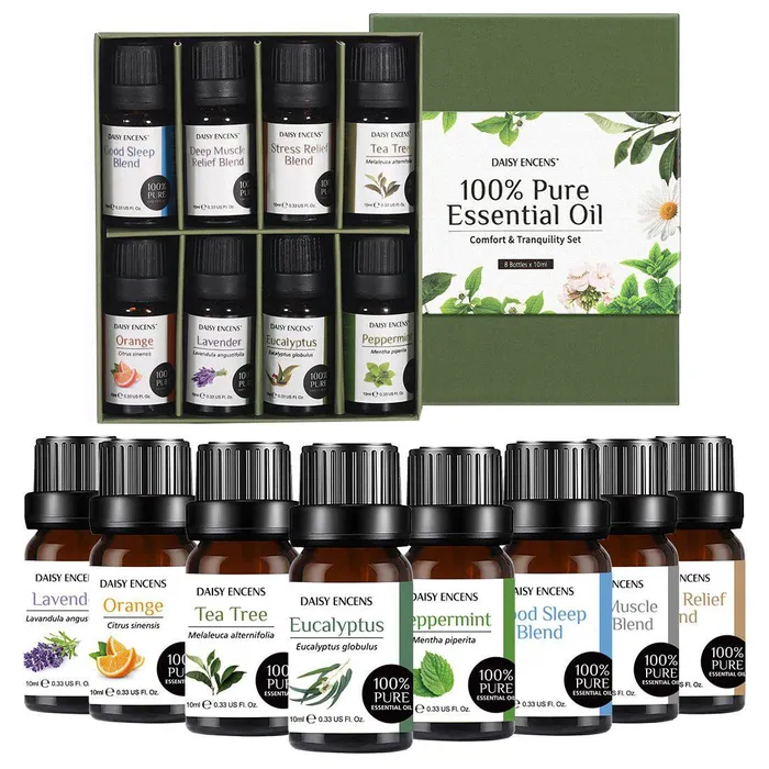 Couples Pear Pine DAISY ENCENS Essential Oil Set 8pcs Couples Pear Pine DAISY ENCENS Essential Oil Set 8pcs