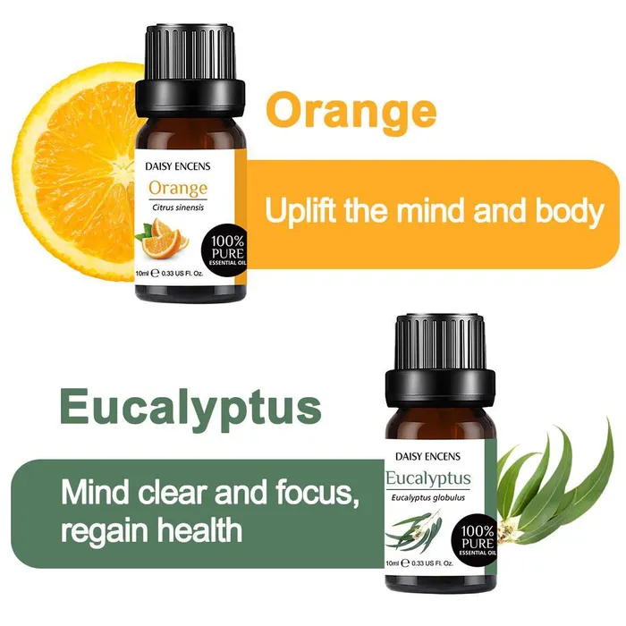 Couples Pear Pine DAISY ENCENS Essential Oil Set 8pcs Couples Pear Pine DAISY ENCENS Essential Oil Set 8pcs