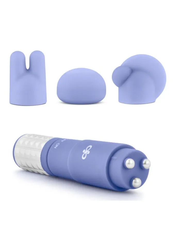 Couples Rose Revitalize Massage Kit with Silicone Attachments Rose