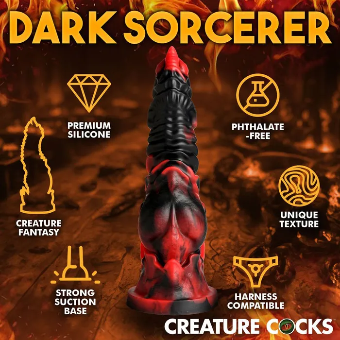 Creature Cocks Mephisto RedBlack 185 cm Fantasy Dildo XR Brands Dildos Creature Cocks Mephisto RedBlack 185 cm Fantasy Dildo XR Brands Dildos
