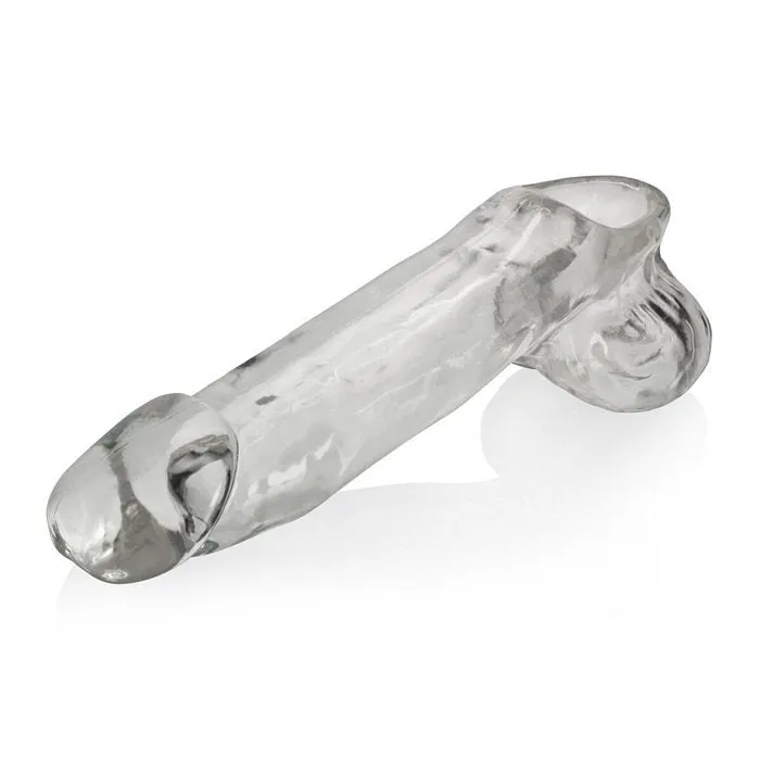 Dildos Oxballs Daddy Cocksheath wBalls Clear Ox Balls