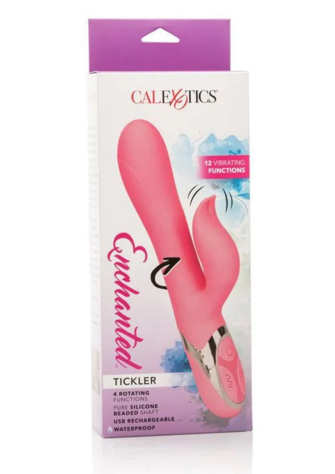 Enchanted Tickler Silicone Rechargeable Rabbit Vibrator Enchanted Female Sex Toys Enchanted Tickler Silicone Rechargeable Rabbit Vibrator Enchanted Female Sex Toys