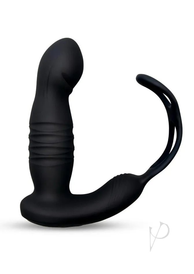 Envy Toys Remote Controlled Thruster Rechargeable Silicone PSpot Vibrator and Dual Stamina Ring Envy Toys Female Sex Toys Envy Toys Remote Controlled Thruster Rechargeable Silicone PSpot Vibrator and Dual Stamina Ring Envy Toys Female Sex Toys