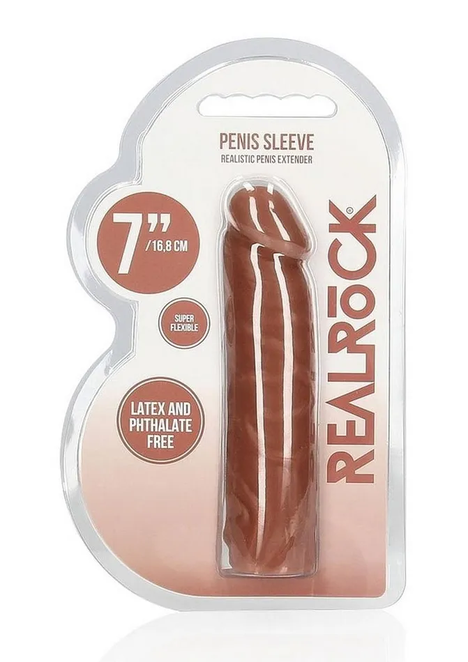 Female Sex Toys Realrock Skin Penis Extender Real Rock