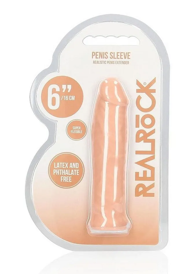 Female Sex Toys Realrock Skin Penis Extender Real Rock