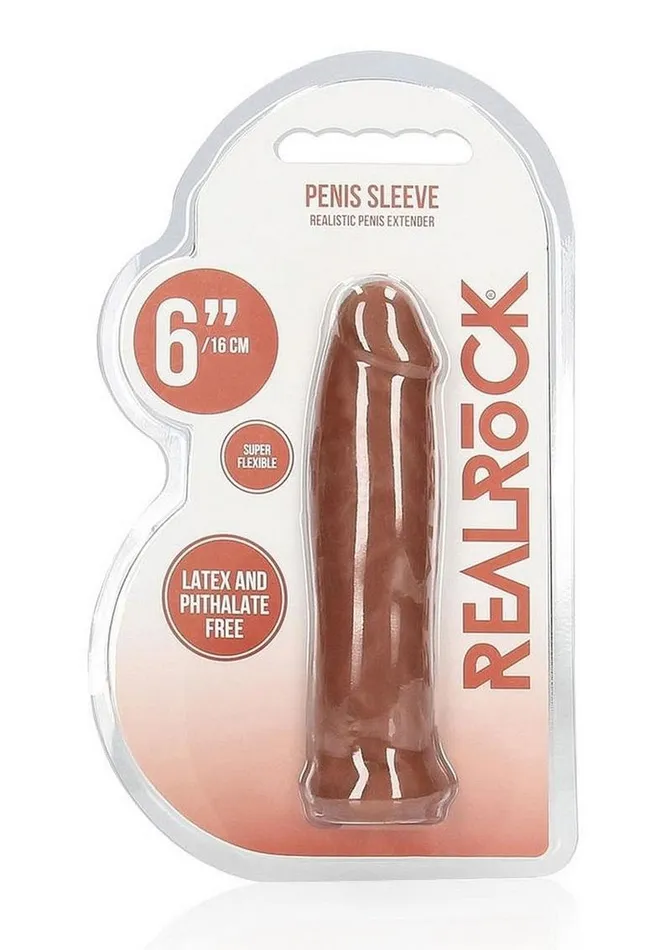 Female Sex Toys Realrock Skin Penis Extender Real Rock