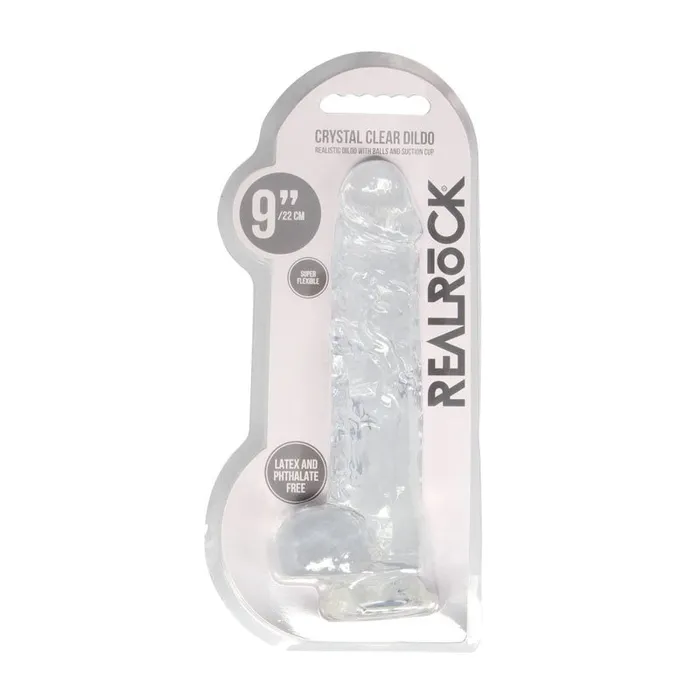 Female Sex Toys Shots Toys RealRock 9 Realistic Dildo With Balls Clear 229 cm Dong Female Sex Toys Shots Toys RealRock 9 Realistic Dildo With Balls Clear 229 cm Dong