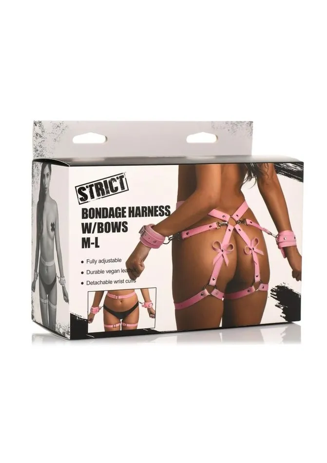 Female Sex Toys STRICT Strict Bondage Harness with Bows