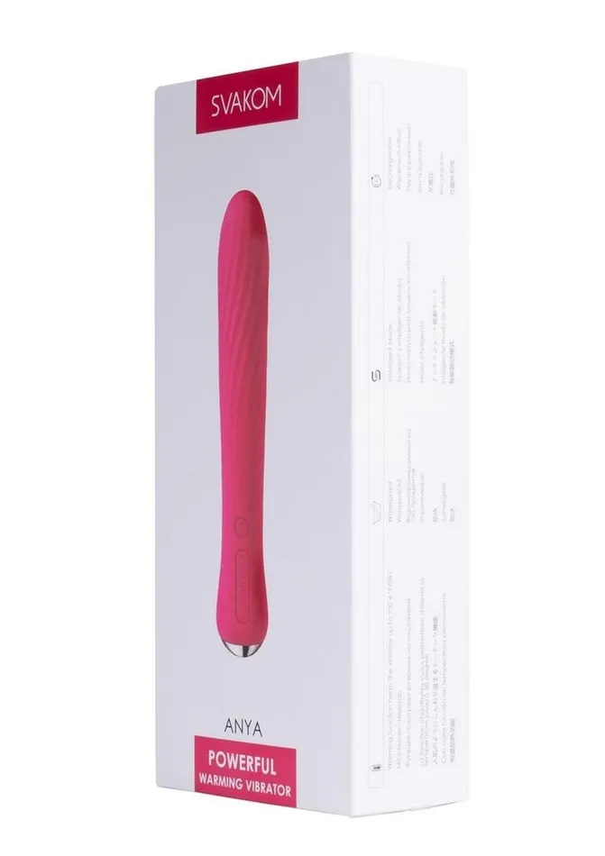 Female Sex Toys Svakom Svakom Anya Silicone Heating Vibrator