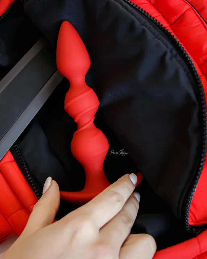 Forto Anal Forto F42 Spiral Beads Silicone Plug by FemmeFunn