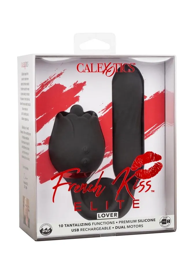 French Kiss Elite Lover Silicone Rechargeable Bullet French Kiss Female Sex Toys