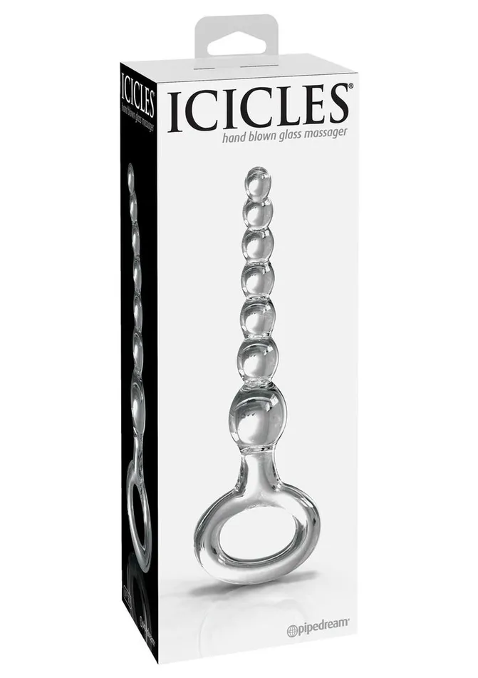 Icicles No 67 Beaded Glass Anal Probe Icicles Anal Icicles No 67 Beaded Glass Anal Probe Icicles Anal