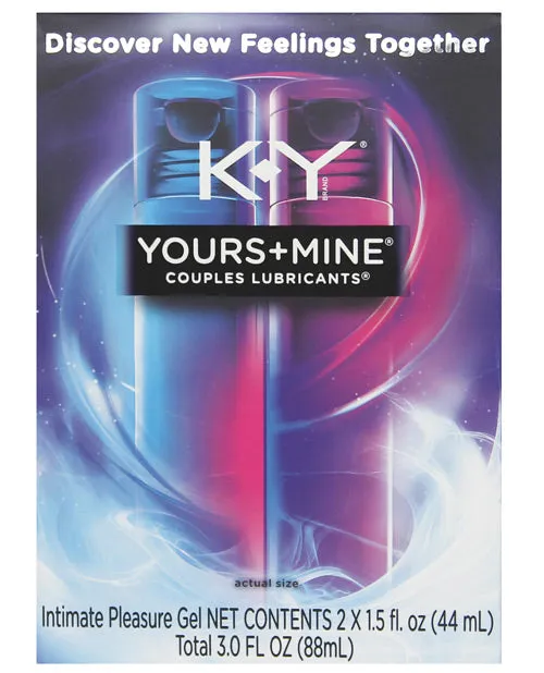 KY Yours Mine Gift Set Paradise Marketing Female Sex Toys