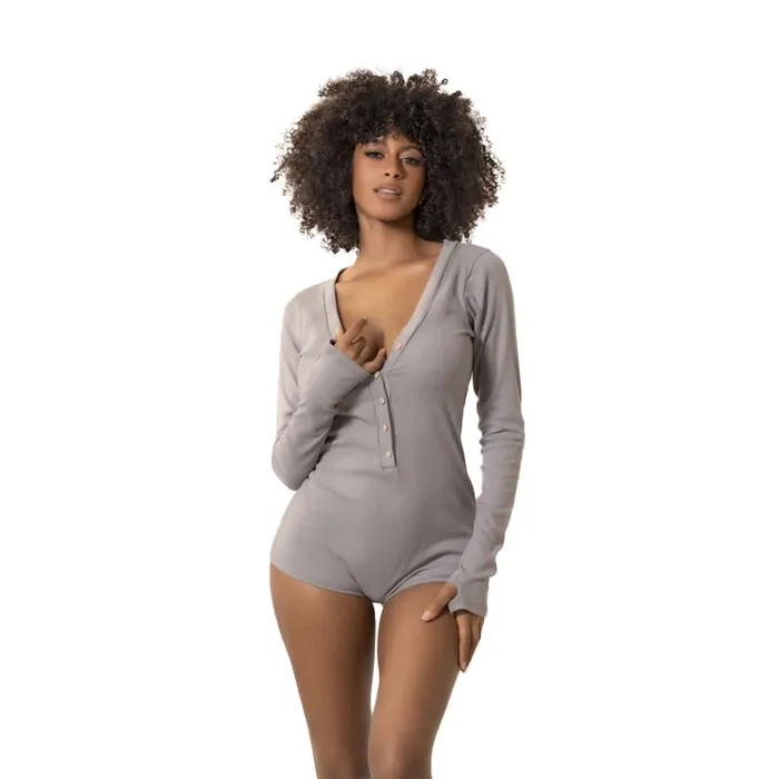 Lounge Long Sleeve Sleep Romper Mapale Male Sex Toys