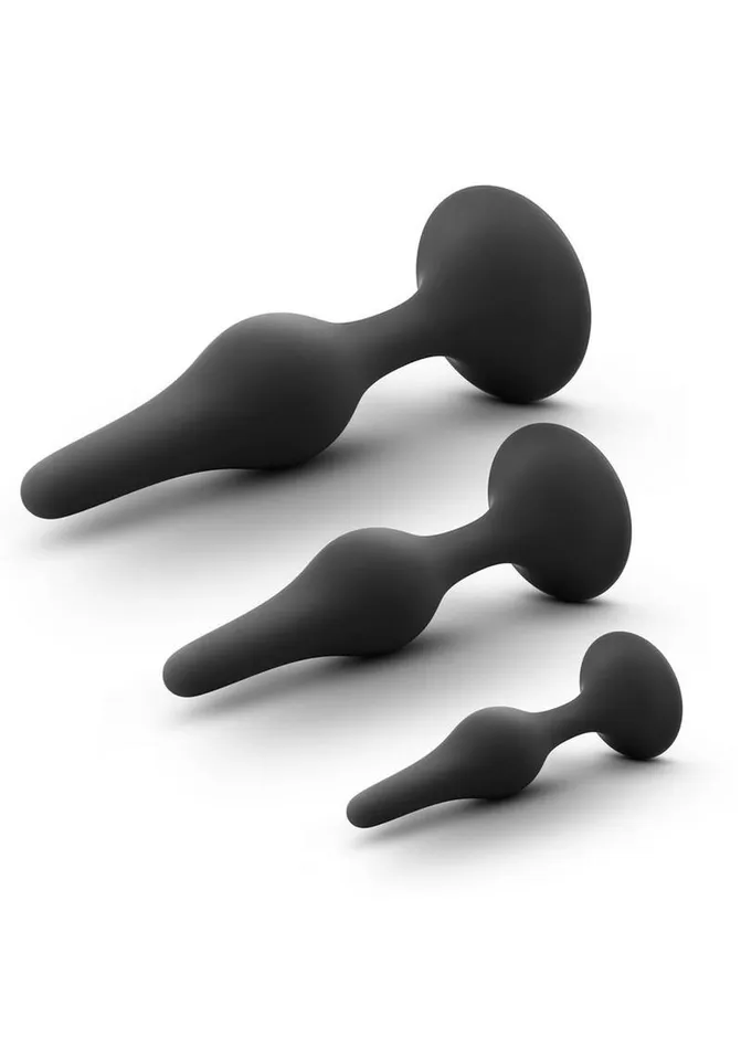 Male Sex Toys Anal Adventures Anal Adventures Platinum Silicone Beginner Plug Kit Male Sex Toys Anal Adventures Anal Adventures Platinum Silicone Beginner Plug Kit