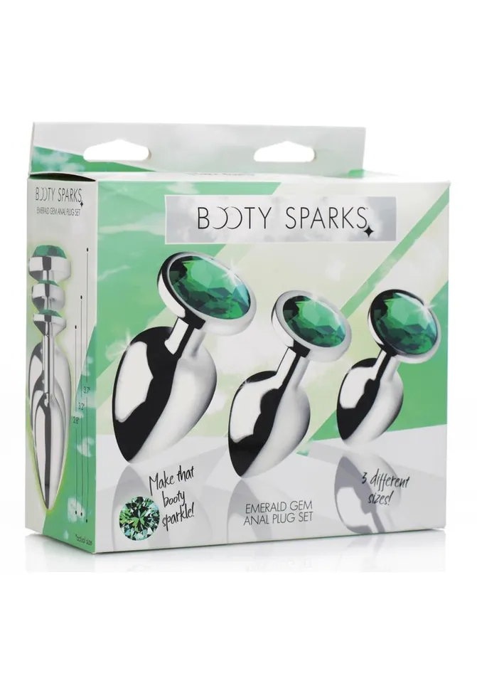 Male Sex Toys Booty Sparks Booty Sparks Emerald Gem Anal Plug