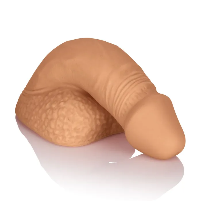Male Sex Toys California Exotic Packer Gear 5 Silicone Packing Penis Tan