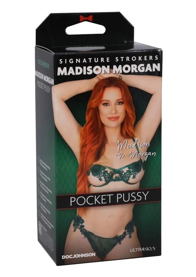 Male Sex Toys Signature Strokers Signature Strokers Madison Morgan Ultraskyn Pocket Masturbator Pussy