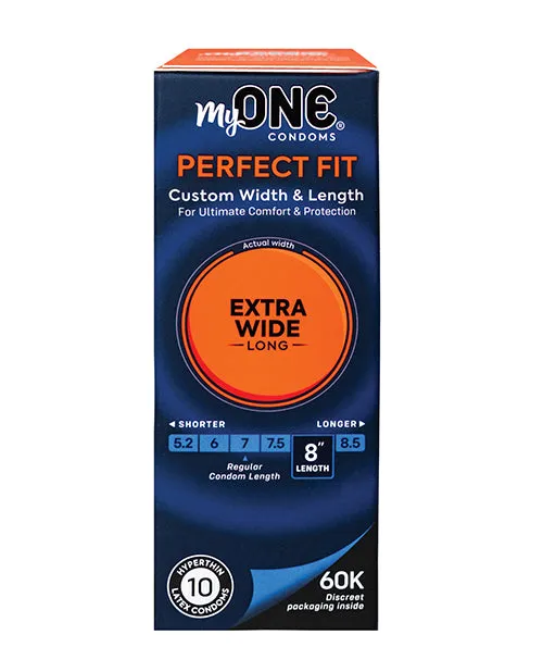 My One Extra Wide Long Condoms Pack of 10 Paradise Marketing Vibrators