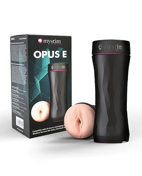 Mystim Gmbh Anal Mystim Opus E Vagina Black