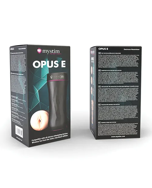 Mystim Gmbh Anal Mystim Opus E Vagina Black